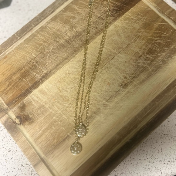 Louis Vuitton Gold Necklace with Crystal Accents - Picture 2 of 6
